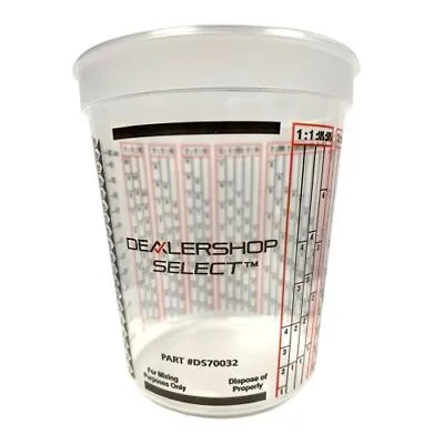 Disposable Quart Paint Mixing Cups Qty 100 • $64.13