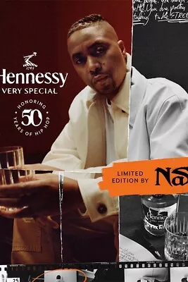 Hennessy Cognac VS Hip Hop 50th X Nas Limited Edition Empty Bottle And Box • £25.92