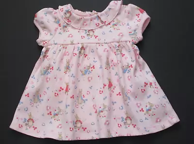 Baby Girls Colourful Peter Rabbit Dress • £10.99