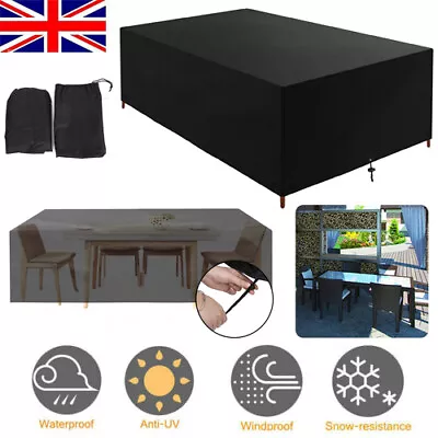 Outdoor Garden Furniture Covers Patio Sofa Table Chair Parasol Cover Waterproof • £19.99