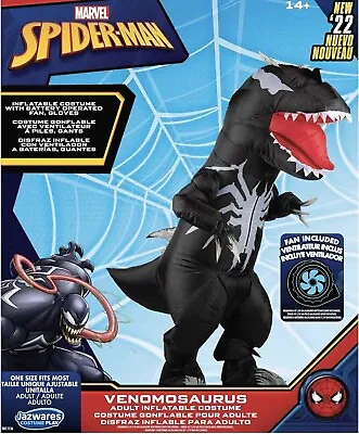 NEW Jazwares Marvel Venom Venomosaurus Inflatable Adult Costume Halloween • $39.99