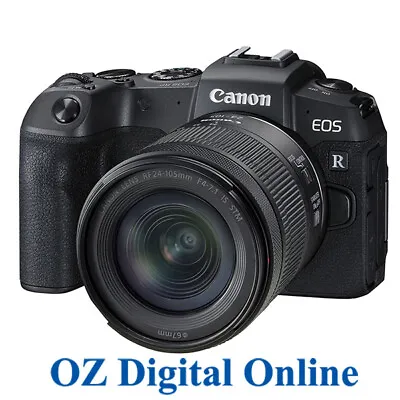 NEW Canon EOS RP Kit (RF 24-105 IS STM) Mirrorless Digital Camera 1 Year Au Wty • $2059
