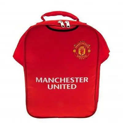 £11.99 • Buy Manchester United Official Football Gift Kit Lunch Box Cool Bag Back To School