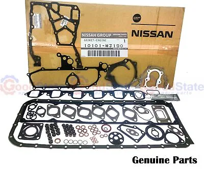 GENUINE Nissan Patrol Y61 GU TD42 TI 4.2L TD Complete Engine Gasket Repair Kit • $326.09