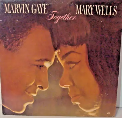 MARVIN GAYE MARY WELLS TOGETHER Motown Records LP Vinyl Record VG • $10