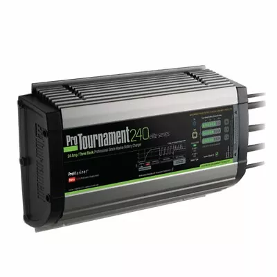 ProMariner ProTournament 240 Elite Triple Charger - 24 Amp 3 Bank • $298.88