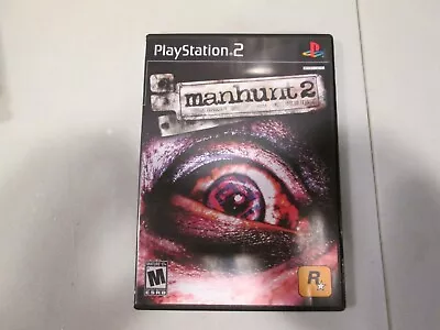 Manhunt 2 (Sony PlayStation 2 - 2007) COMPLETE CIB • $61