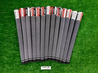 13pcs Golf Pride Tour Velvet 360 White Golf Grips 60 Round Black/White New • $55.66