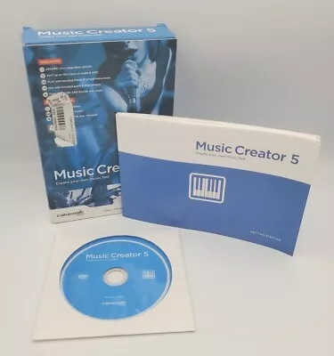 Cakewalk Music Creator 5 Software CD W/ Manual • £68.33