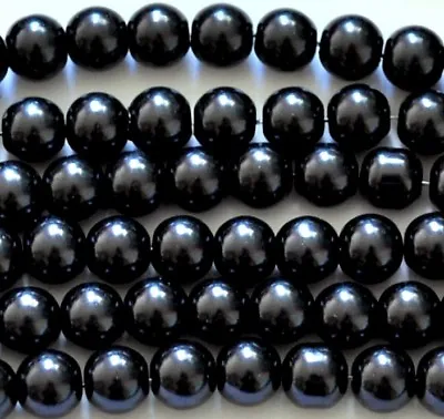£1.79 • Buy  6mm 100pcs, 8mm 50pcs, 10mm 25pcs Round Glass Pearl Loose Beads Jewel Making 