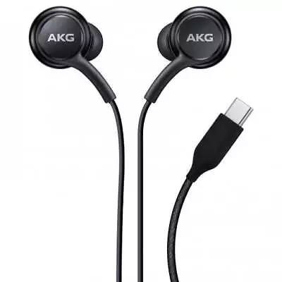 Genuine Samsung USB-C AKG In-Ear Earphone For USB-C Samsung Phones  - Black • $26.95