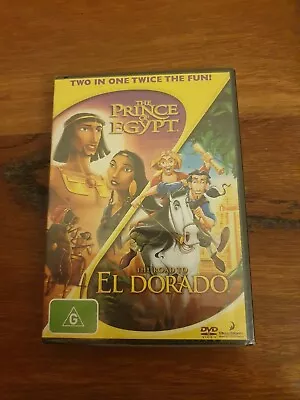 The Prince Of Egypt & The Road To El Dorado DVD Region 4 NEW FREE POST • $19.99