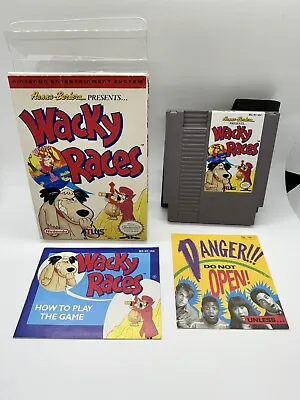 Wacky Races Nintendo NES Complete CIB Near Mint Cart & Manual Rare!!! • $999.99