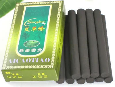 1 Box (10pcs) Traditional Smokeless Moxa Stick Moxa Roll Moxibustion 12mm*120mm • $6.88