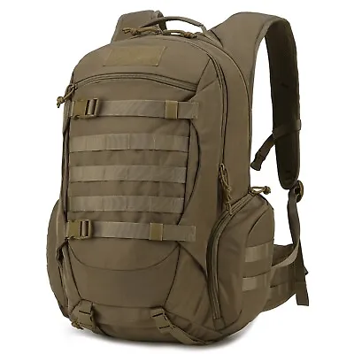 Mardingtop 35L Tactical Military Backpack With Rain Cover For Camping Hiking • £59.58