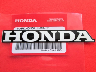£3.95 • Buy GENUINE Honda 110mm Bike Decal Sticker White + Black ORIGINAL HONDA