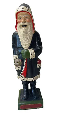 Vaillancourt Folk Art Santa Colonial Williamsburg Exclusive Limited 16” Tall Far • $479.20