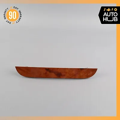 03-06 Mercedes W220 S55 AMG S430 Center Console Trim Cover Wood 2206803982 OEM • $41.50