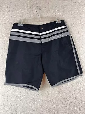 Hugo Boss Swim Trunks Men’s Size Medium Board Shorts Mesh Brief Drawsting • $21.99