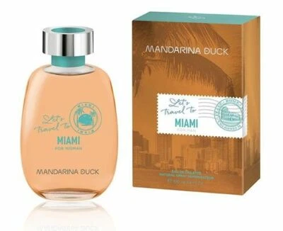 $61.80 • Buy Woman Perfume Mandarina Duck Miami EDT 3.4oz + Diary Gift Samples Tribute