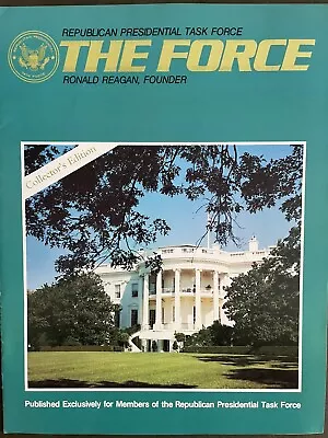 The Force: Ronald Reagan Founded Magazine- First Issue 1981- Excellent Condition • $8