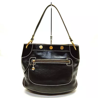 CELINE Shoulder Bag  Brown Leather 3254904 • $0.99