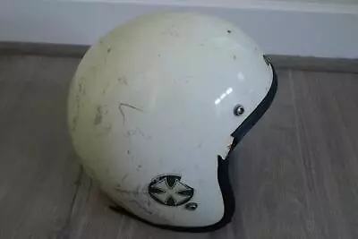 Vintage Motorcycle Helmet Crash Custom • $25