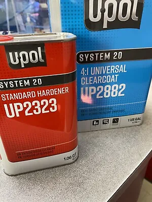U-POL Universal Urethane Clear Coat Gallon Kit UP2882 W/UP2323 Std Hardner UPOL • $149.99