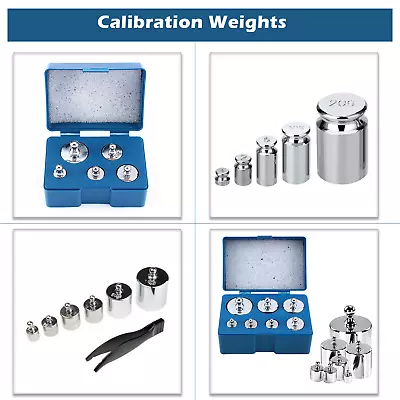 1g 2g 5g 10g 20g 50g 100g 200g Calibration Weight Set For Digital Pocket Scale • £5.79