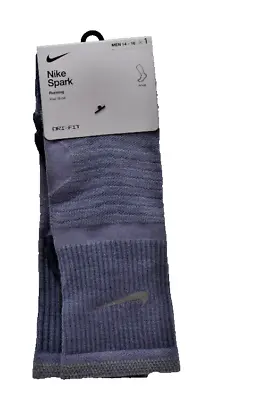 Nike Spark Men's Wool Ankle Running Socks Purple One Size 14-16 New! NWT • $16.99