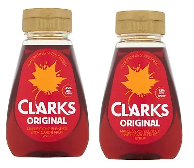 2 X Clarks Original Maple Syrup 180ml • £8