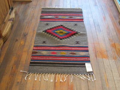 $54.95 • Buy Zapotec Handwoven Wool Rug; 22 X44 ; ZP28-04