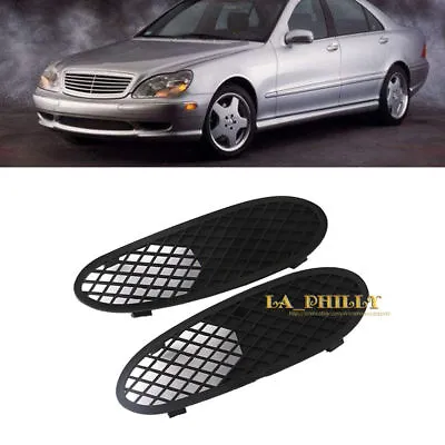 X2 Front Bumper Lower Cover Grill Left Right For Mercedes S-Class W220 S430 S500 • $17.56