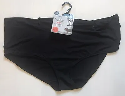 M&S Womens Black Underwear Knickers Size 22 New • £5.99