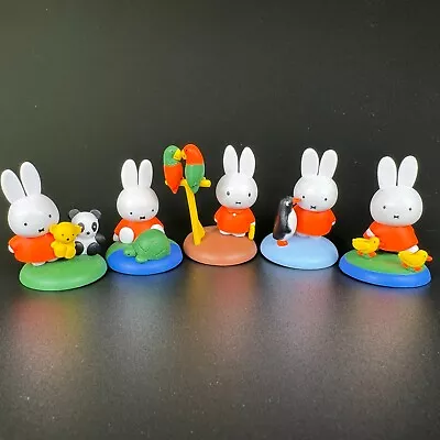 Rare Miffy And Animal Friends Figures Series Whole Set Of 5 • $34