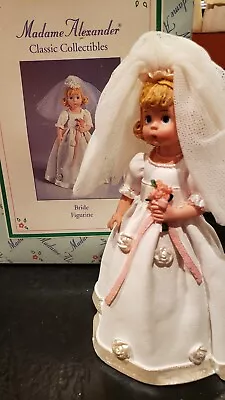 Madame Alexander Doll Classic Collectibles Bride Figurine 6  Original Box  • $17