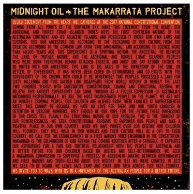 Midnight Oil ~ The Makarrata Project CD (2020) NEW SEALED Album Rock FAST & FREE • £5.99