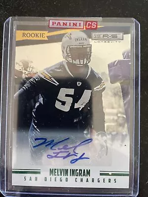 2012 Leaf Rookies And Stars Autograph Auto #194 Melvin Ingram /99 Rookie RC MINT • $9.99