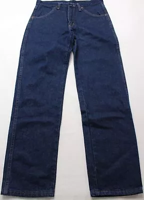 Wrangler Men's Rustler Regular Fit Straight Leg Jeans JG3 Blue Size 29x30 NWT • $13.99