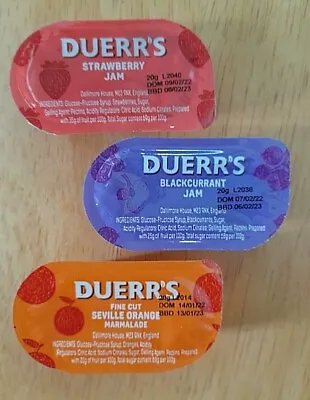 £6.99 • Buy Duerrs Marmalade + Fruit Jam Selections ~ 20g Individual Portions