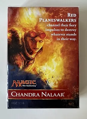 Sealed Magic The Gathering Chandra Nalaar 30-card Red Planeswalkers Deck + Guide • $16.95