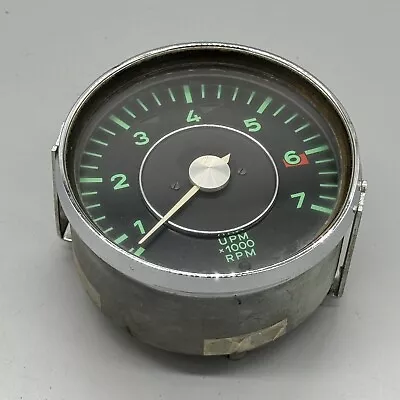 Porsche 912 Tachometer 1.66 Date Stamp GREEN FACE TACH Gauge W/ Bracket SWB • $275