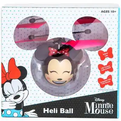 Disney Minnie Mouse Heli Ball Helicopter Toy USB Charge Cable Included NEW NIB • $3.60