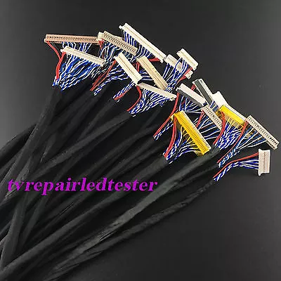 $21.05 • Buy 18Pcs 20Pin 30Pin Universal LVDS Cable For LCD Panel Controller (14''-26'' Inch)
