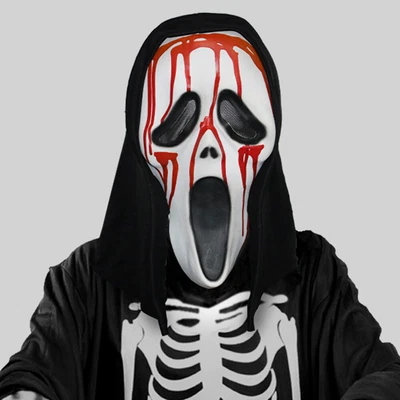 $15.99 • Buy Scary Halloween Mask Screaming Demon Horror Cosplay Costume Party Prop Head Mask