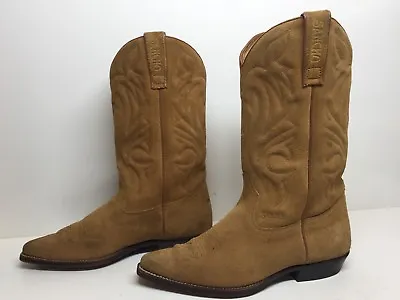 £40.99 • Buy #q Womens Sancho Snip Toe Cowboy Suede Brown Boots Size 39