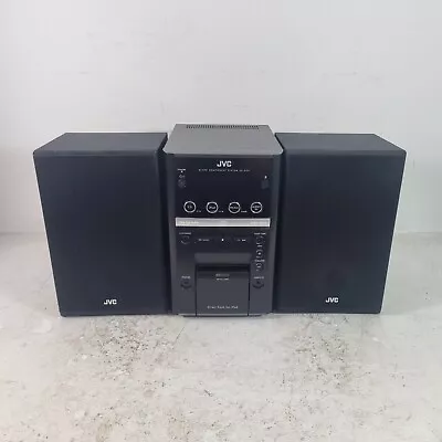 JVC UX-GP5 Micro Bookshelf Stereo System CD Olayer Ipod Dock USB Working  • £44.99