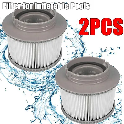 2 X Hot Tub Filter Cartridges Set For MSpa Inflateable Spa Pools All Models New • £10.95