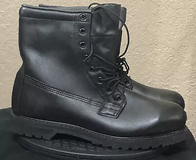 Mondo Military Boots Steel Toe Men 10R Black ANSI Z41 PT99 MI/75 C/75 Vibram NEW • $79.99