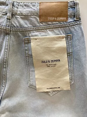 Zulu + Zephyr Ripped Zed Boyfriend Jeans -  Size 10 AUS - Brand New • $70